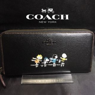 コーチ(COACH)のプレゼントにも❤️新品コーチ×SNOOPYコラボ 仲間とスケートスヌーピー長財布(財布)