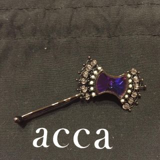 アッカ(acca)のacca アッカ☆ヘアピン☆人気限定品☆キューバンカーニバル☆値下げしました！(ヘアピン)