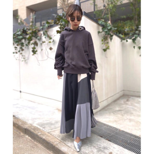 【AMERI（アメリ）】COLOR SCHEME SKIRT ロングスカート