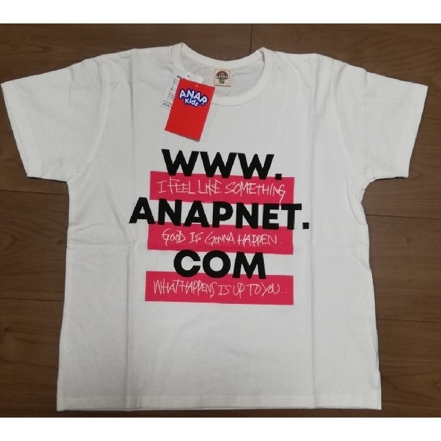 ANAP Kids(アナップキッズ)のタグ付新品♪ANAPKIDS☆Tシャツ130センチ キッズ/ベビー/マタニティのキッズ服男の子用(90cm~)(Tシャツ/カットソー)の商品写真