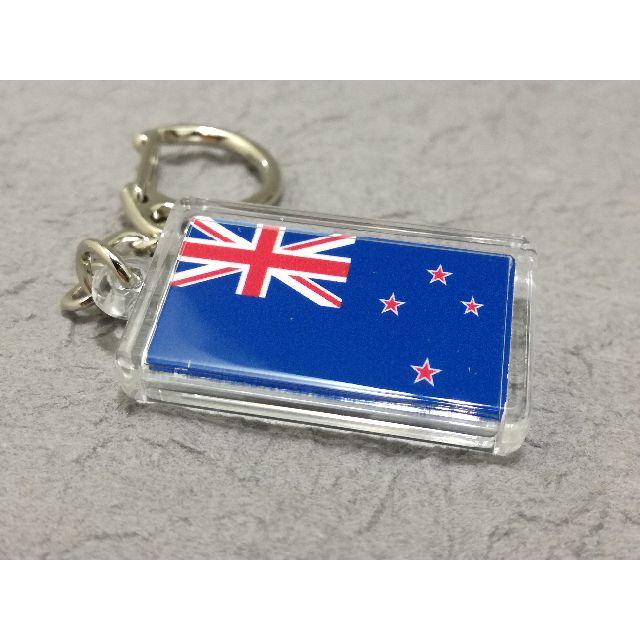 ◆新品◆ニュージーランド キーホルダー 国旗 NEW ZEALAND ハンドメイドのアクセサリー(キーホルダー/ストラップ)の商品写真