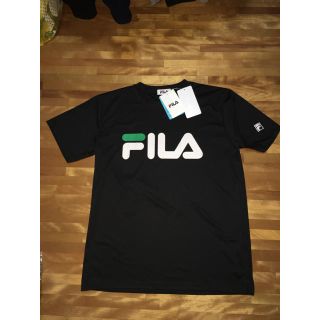 フィラ(FILA)のFILA Tシャツ/黒(Tシャツ/カットソー(半袖/袖なし))