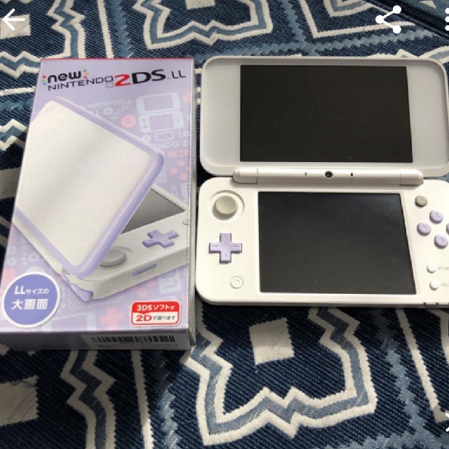 2DS LL ラベンダー