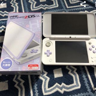 ニンテンドー2DS(ニンテンドー2DS)の2DS LL ラベンダー(携帯用ゲーム機本体)