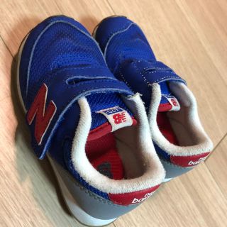 ニューバランス(New Balance)の●ニューバランス●15.5㎝スニーカー！青(スニーカー)