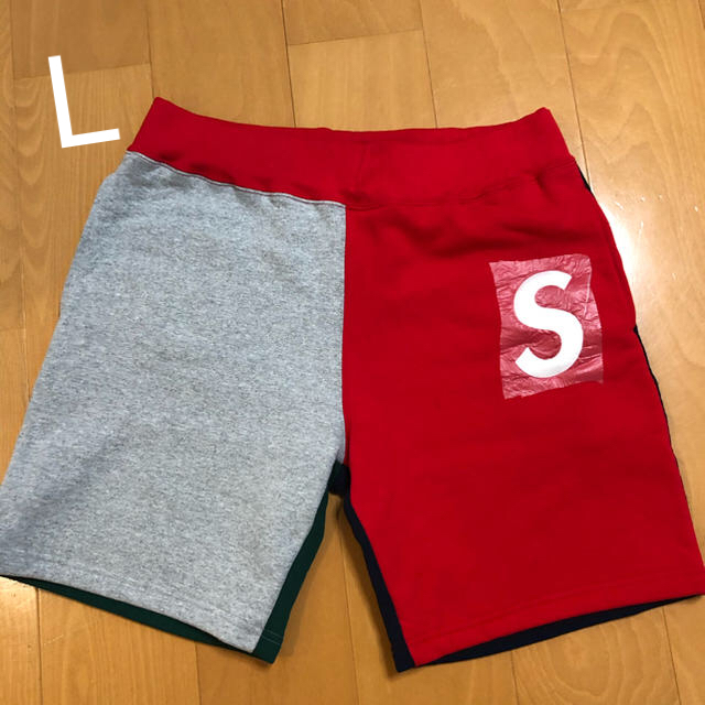 Supreme S Logo Colorblocked Sweat Short | kensysgas.com