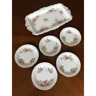 ロイヤルアルバート(ROYAL ALBERT)のロイヤルアルバート★モスローズ★ティータイムセット(食器)