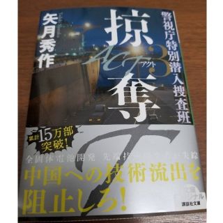 文庫本｢略奪｣矢月秀作(文学/小説)