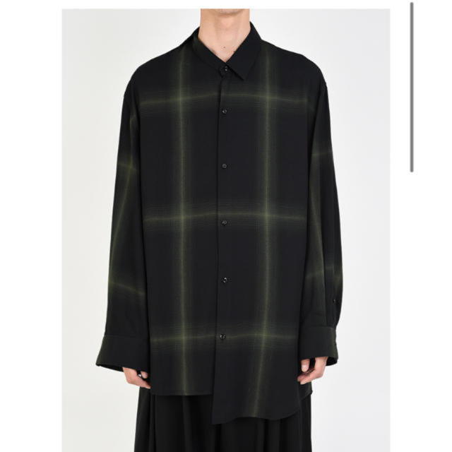 LAD MUSICIAN(ラッドミュージシャン)のLAD MUSICIAN ASYMMETRY SHIRT 46 メンズのトップス(シャツ)の商品写真