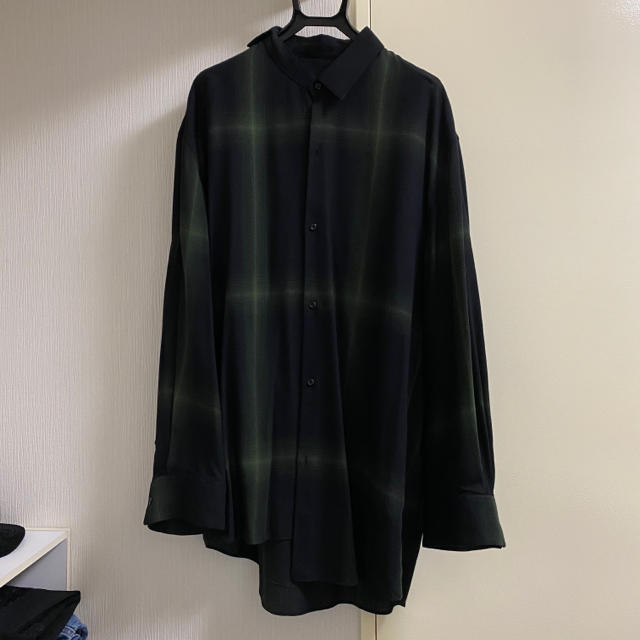 LAD MUSICIAN(ラッドミュージシャン)のLAD MUSICIAN ASYMMETRY SHIRT 46 メンズのトップス(シャツ)の商品写真