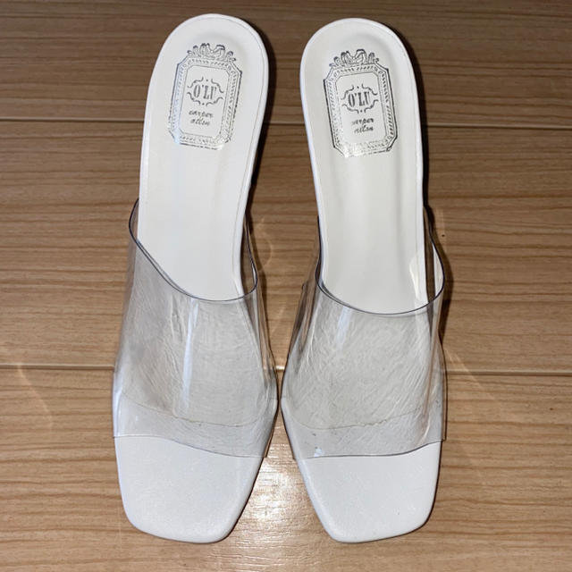 新品 クリアサンダル レディースの靴/シューズ(サンダル)の商品写真