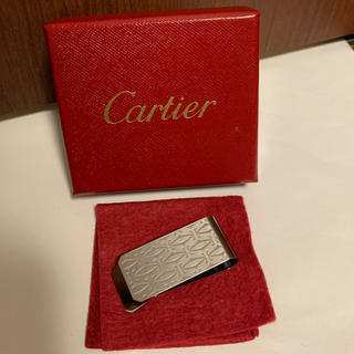 カルティエ(Cartier)のカルティエ　未使用　マネークリップ　ハッピーバースデー　シルバー　(マネークリップ)