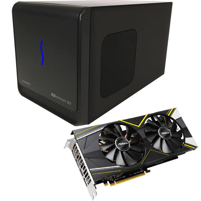 eGPU RX5700XT Mac対応 外付けGPU