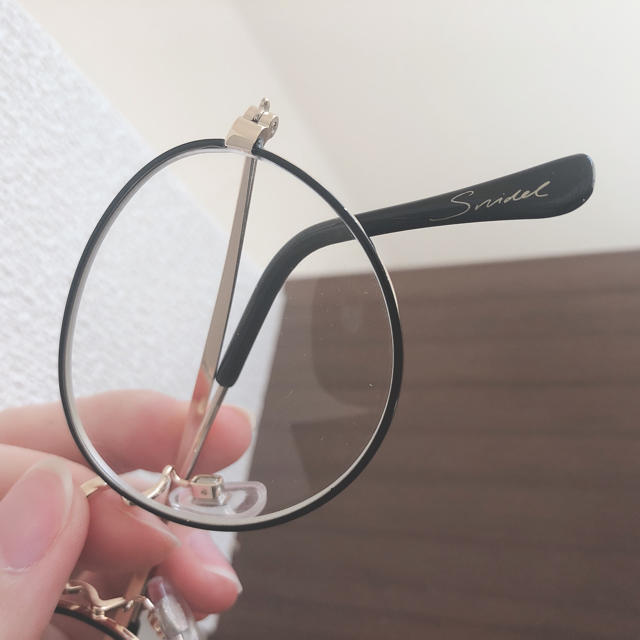 SNIDEL(スナイデル)のsnidel伊達メガネ レディースのファッション小物(サングラス/メガネ)の商品写真