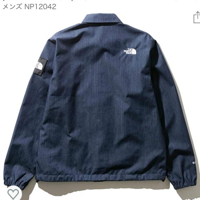 THE NORTH FACE(ザノースフェイス)のノースフェイス GTXコーチジャケット インディゴ XLサイズ 新品未使用 メンズのジャケット/アウター(マウンテンパーカー)の商品写真