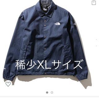 ザノースフェイス(THE NORTH FACE)のノースフェイス GTXコーチジャケット インディゴ XLサイズ 新品未使用(マウンテンパーカー)