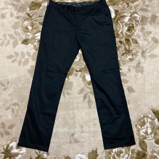 バーバリーブラックレーベル(BURBERRY BLACK LABEL)のBURBERRY BLACK LABEL チノパン　パンツ　デニム　黒　79(チノパン)