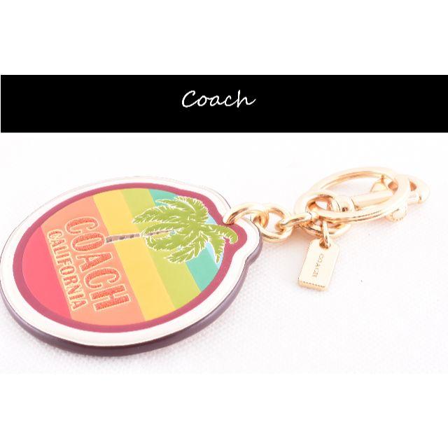 COACH(コーチ)のコーチ 新品♡キーホルダー バッグチャーム カリフォルニア ビーチ パームツリー レディースのファッション小物(キーホルダー)の商品写真