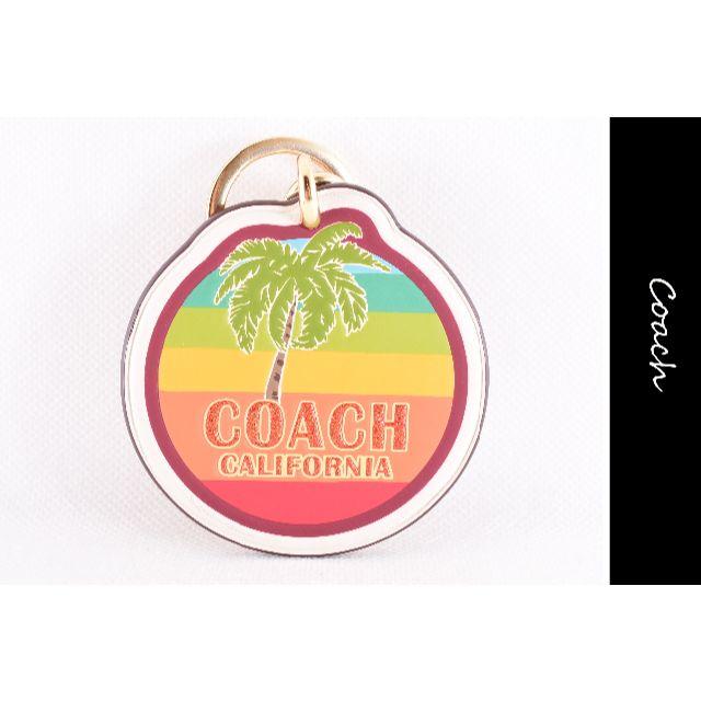 COACH(コーチ)のコーチ 新品♡キーホルダー バッグチャーム カリフォルニア ビーチ パームツリー レディースのファッション小物(キーホルダー)の商品写真