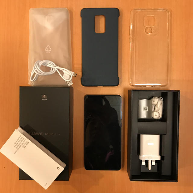 【値下げ】HUAWEI MATE 20 X 128GB ケース付