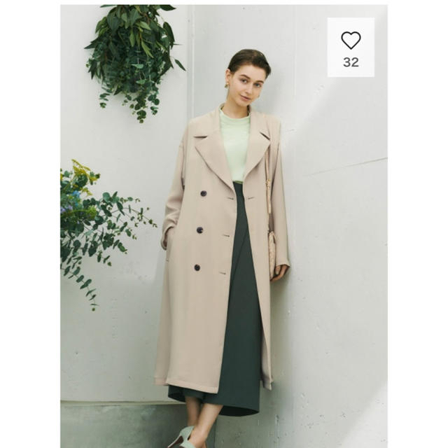 UNIQLO(ユニクロ)のユニクロ　UNIQLO リラックストレンチコート レディースのジャケット/アウター(トレンチコート)の商品写真