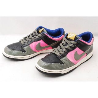 ナイキ(NIKE)の稀少レア★日本未発売★26cm ナイキ DUNK LOW ダンク ロー黒 ピンク(スニーカー)