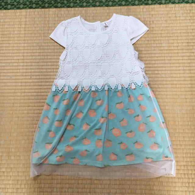 ワンピース キッズ 女の子 120 キッズ/ベビー/マタニティのキッズ服女の子用(90cm~)(ワンピース)の商品写真