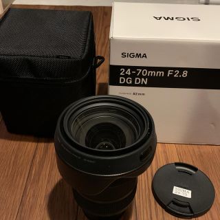 ソニー(SONY)のSIGMA 24-70mm F2.8 DG DN ソニーEマウント 中古美品(レンズ(ズーム))