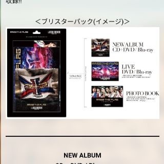 三代目JSB　RAISE THE FLAG  初回生産限定盤　DVD (国内アーティスト)