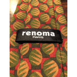 レノマ(RENOMA)の【RENOMA】美品 ネクタイ スリムでカラフル(ネクタイ)