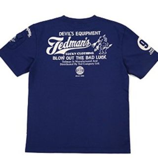 テッドマン(TEDMAN)のﾃｯﾄﾞﾏﾝ/Tｼｬﾂ/ﾈｲﾋﾞｰ/tdss-512/ｶﾐﾅﾘﾓｰﾀｰｽ(Tシャツ/カットソー(半袖/袖なし))