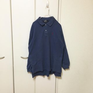 ポロラルフローレン(POLO RALPH LAUREN)の青ポロシャツ♡(Tシャツ/カットソー(七分/長袖))