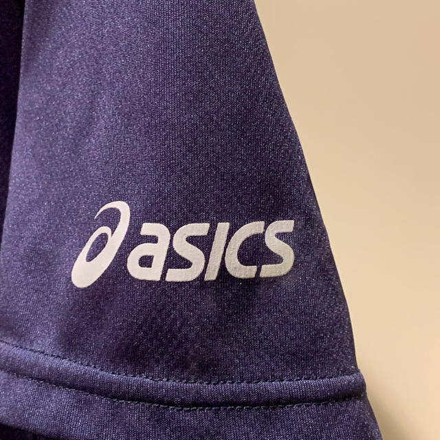 asics(アシックス)の自粛セール‼️アシックス ジッパー付きTシャツ メンズのトップス(Tシャツ/カットソー(半袖/袖なし))の商品写真