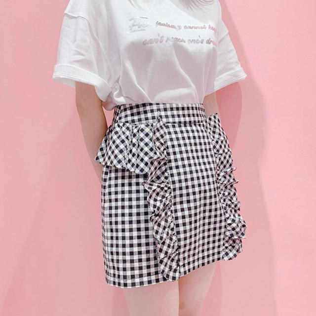 【当店限定販売】 lilLilly - フリルミニスカート lillilly ミニスカート - covid19.ins.gov.mz