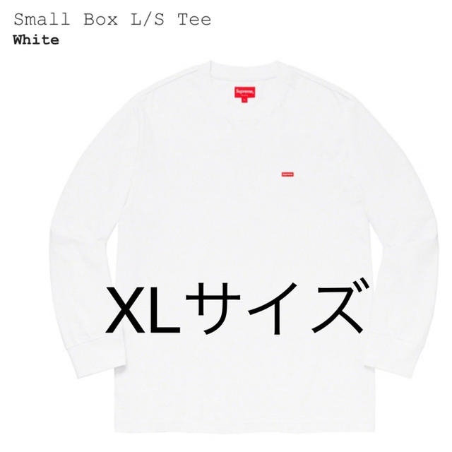 XLサイズ　Supreme Small Box Logo L/S Tee 白