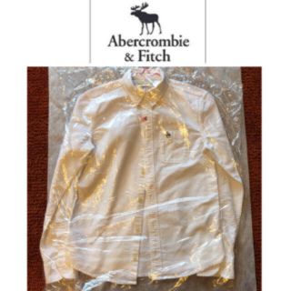 アバクロンビーアンドフィッチ(Abercrombie&Fitch)の【クリーニング店仕上・中村アンさん風】アバクロンビー　キッズ　白シャツ　アバクロ(シャツ/ブラウス(長袖/七分))