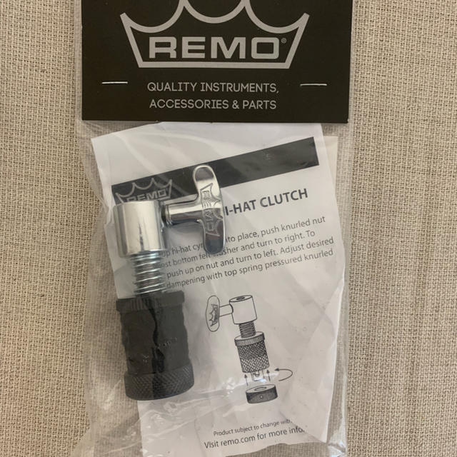 未開封新品REMO Quick Lockクラッチbrian bladeハイハット 楽器のドラム(その他)の商品写真