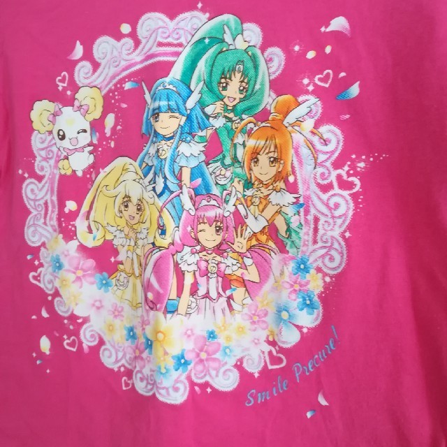 プリキュア　Tシャツ キッズ/ベビー/マタニティのキッズ服女の子用(90cm~)(Tシャツ/カットソー)の商品写真