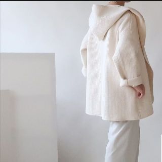 ARGUE KENDO FOODIE COAT SHORT/ECRUの通販 by LULU's shop｜ラクマ