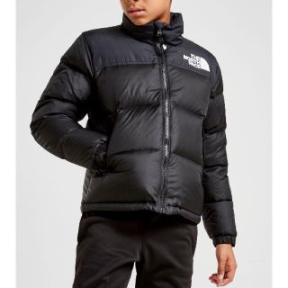 ザノースフェイス(THE NORTH FACE)の【新品】ノースフェイス ヌプシ キッズ ダウン ブラックS(ジャケット/コート)