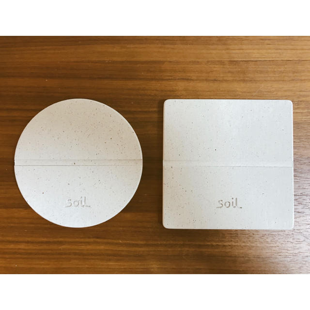 SOIL(ソイル)の新品 soil 珪藻土 GEM COASTER コースター インテリア/住まい/日用品のキッチン/食器(収納/キッチン雑貨)の商品写真