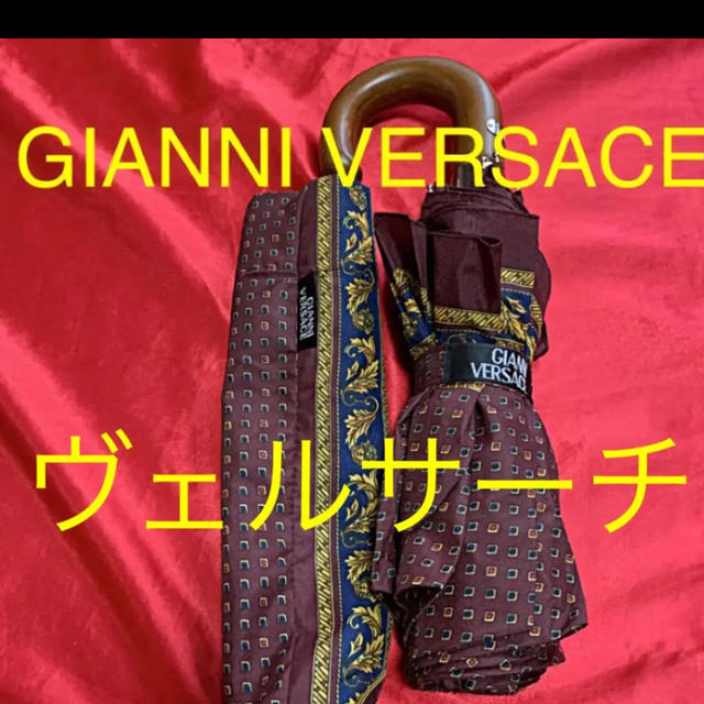 Gianni Versace(ジャンニヴェルサーチ)のGIANNI VERSACE 折りたたみ傘^_^男女兼用 メンズのファッション小物(傘)の商品写真