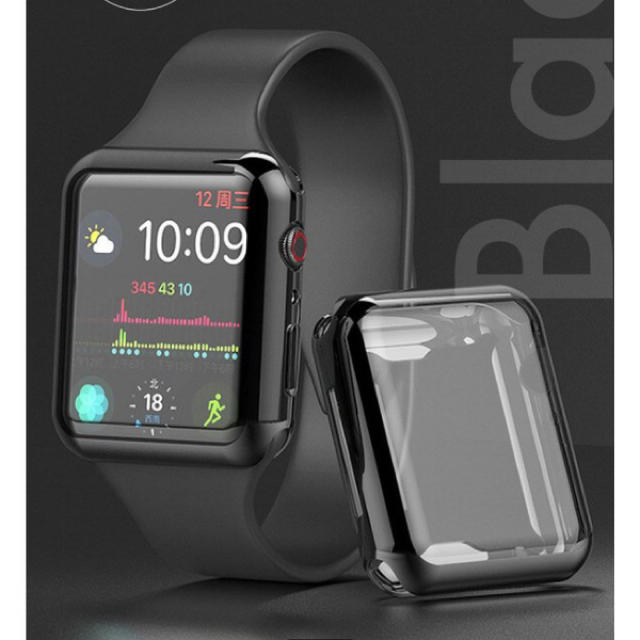 アップルウォッチ カバー 40 mm 画面保護 ケース AppleWatch  メンズの時計(腕時計(デジタル))の商品写真