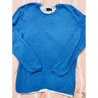 ザラ(ZARA)のZARA重ね着風カットソー！ザラメンズトップス！(Tシャツ/カットソー(七分/長袖))