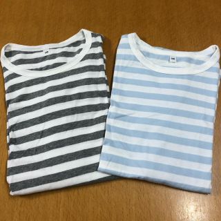 ムジルシリョウヒン(MUJI (無印良品))の無印良品◇キッズ長Tシャツ2枚セット・140(Tシャツ/カットソー)