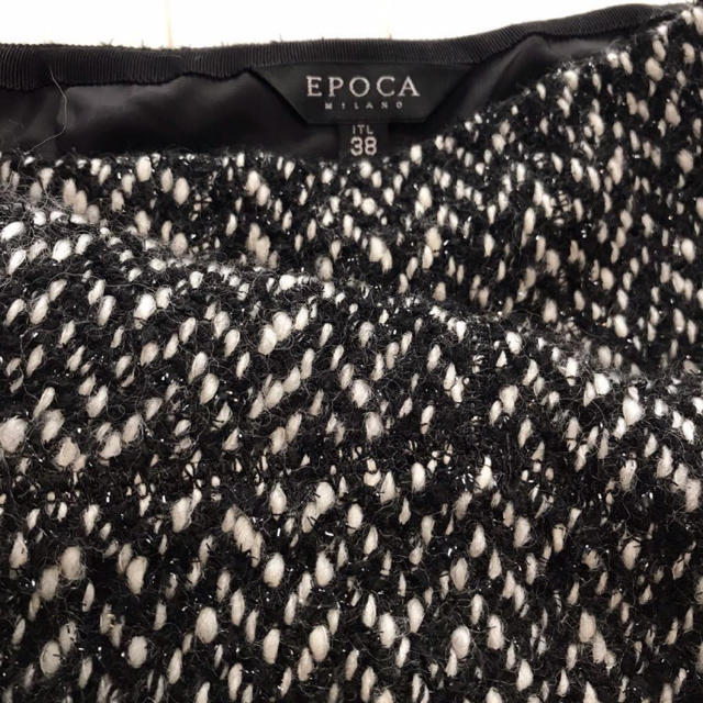 EPOCA(エポカ)の美品 EPOCA ツイード素材 マーメイドスカート 38 レディースのスカート(ひざ丈スカート)の商品写真