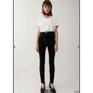 マウジー(moussy)のHW Rebirth right  Black SKINNY♡26(デニム/ジーンズ)