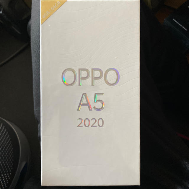 スマートフォン/携帯電話OPPO Oppo A5 2020(ブルー) 4GB/64GB SIMフリー