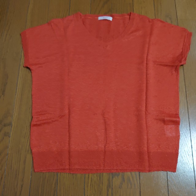 Techichi(テチチ)のテチチ　麻100％ 半袖 レディースのトップス(カットソー(半袖/袖なし))の商品写真