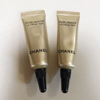 シャネル(CHANEL)のシャネル⭐️サブリマージュ ラクレームユー サンプル2本セット(アイケア/アイクリーム)